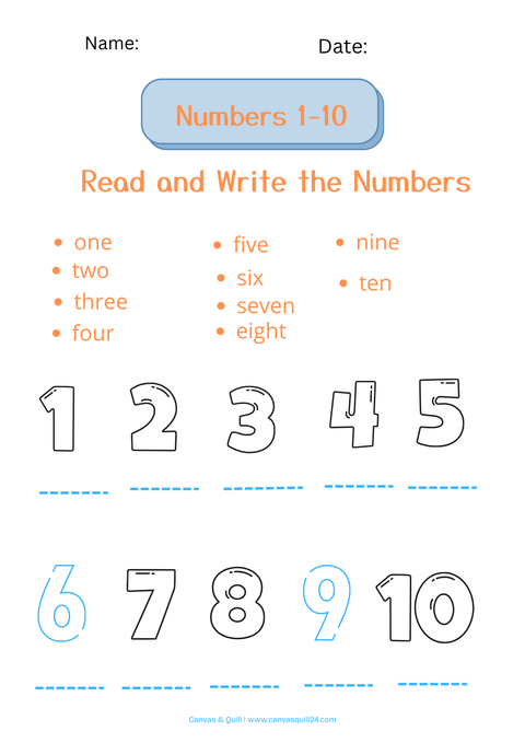 Counting & Numbers 1–20 Workbook for Children (Ages 4–6) | Number Recognition & Early Maths Confidence | Ed the Ted™