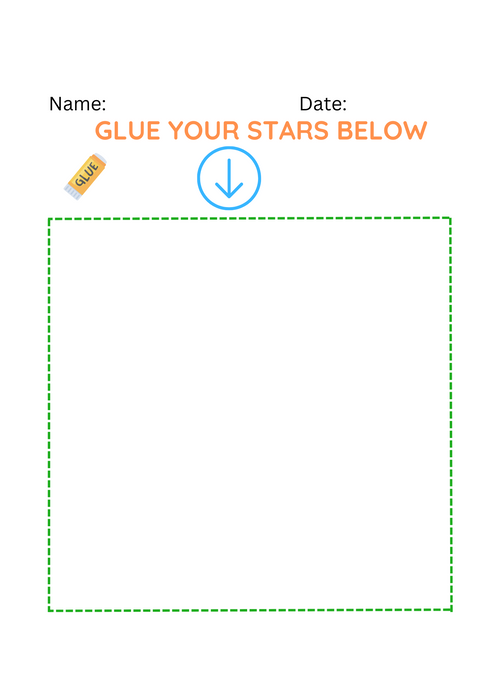 Fine motor shapes activity printable for preschool UK
