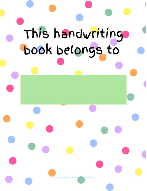 ABC Tracing & Handwriting Workbook | Ed the Ted™ | Ages 3+ | Printable PDF