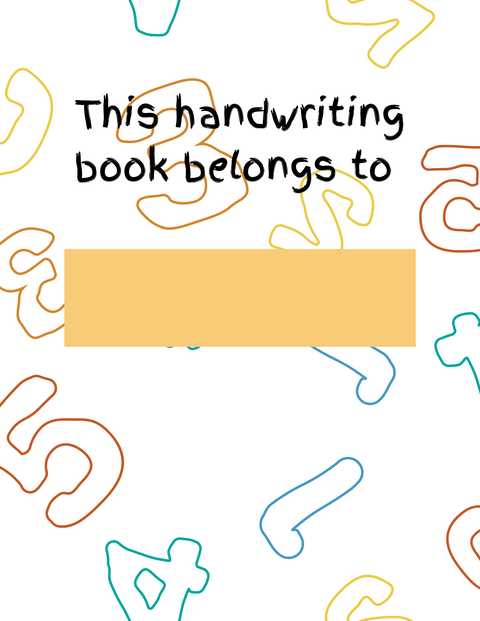 Ed the Ted 123 Starter Pack (Ages 2–5+) | Printable 123 Poster + 55-Page Number & Sahpes Handwriting Workbook PDF (A4 & US Letter) + Pawgress Chart + Encouragement Poster | Digital Download