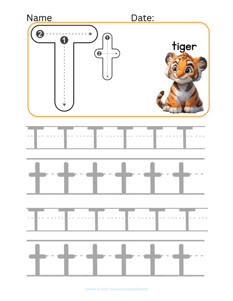ABC Tracing & Handwriting Workbook | Ed the Ted™ | Ages 3+ | Printable PDF