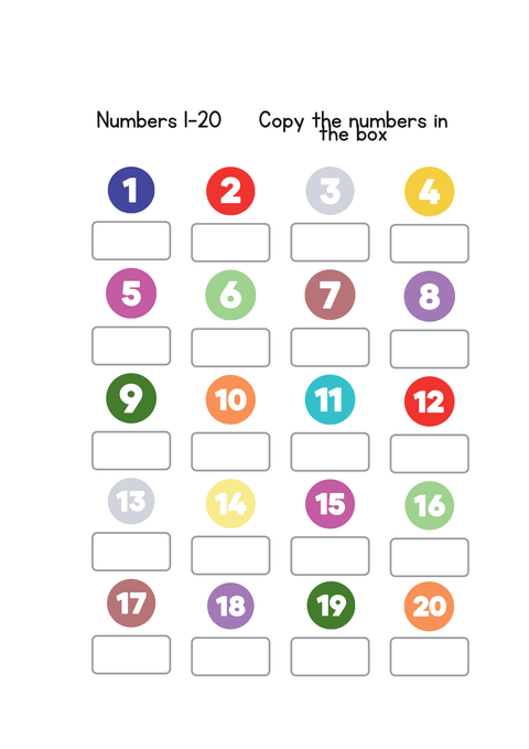 Numbers & Shapes Handwriting Workbook for Children (Ages 3–5) | Number Tracing, Shape Recognition & Early Writing | Ed the Ted™