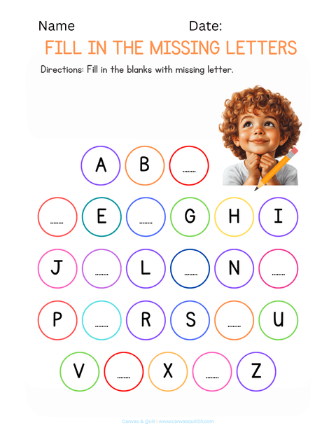 ABC Tracing & Handwriting Workbook | Ed the Ted™ | Ages 3+ | Printable PDF